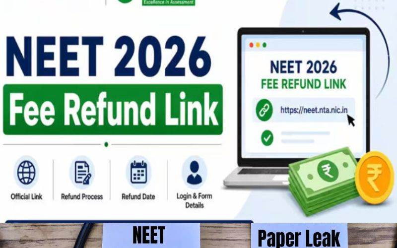 !نیٹ2026 فیس کی واپسی شروع۔ بینک کی تفصیلات اس طرح درج کریں